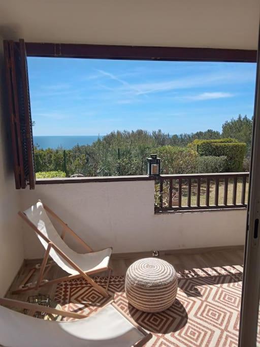 Superbe Appartement Piscine, Tennis, Vue Mer Et Decore Avec Gout Cassis Exterior photo