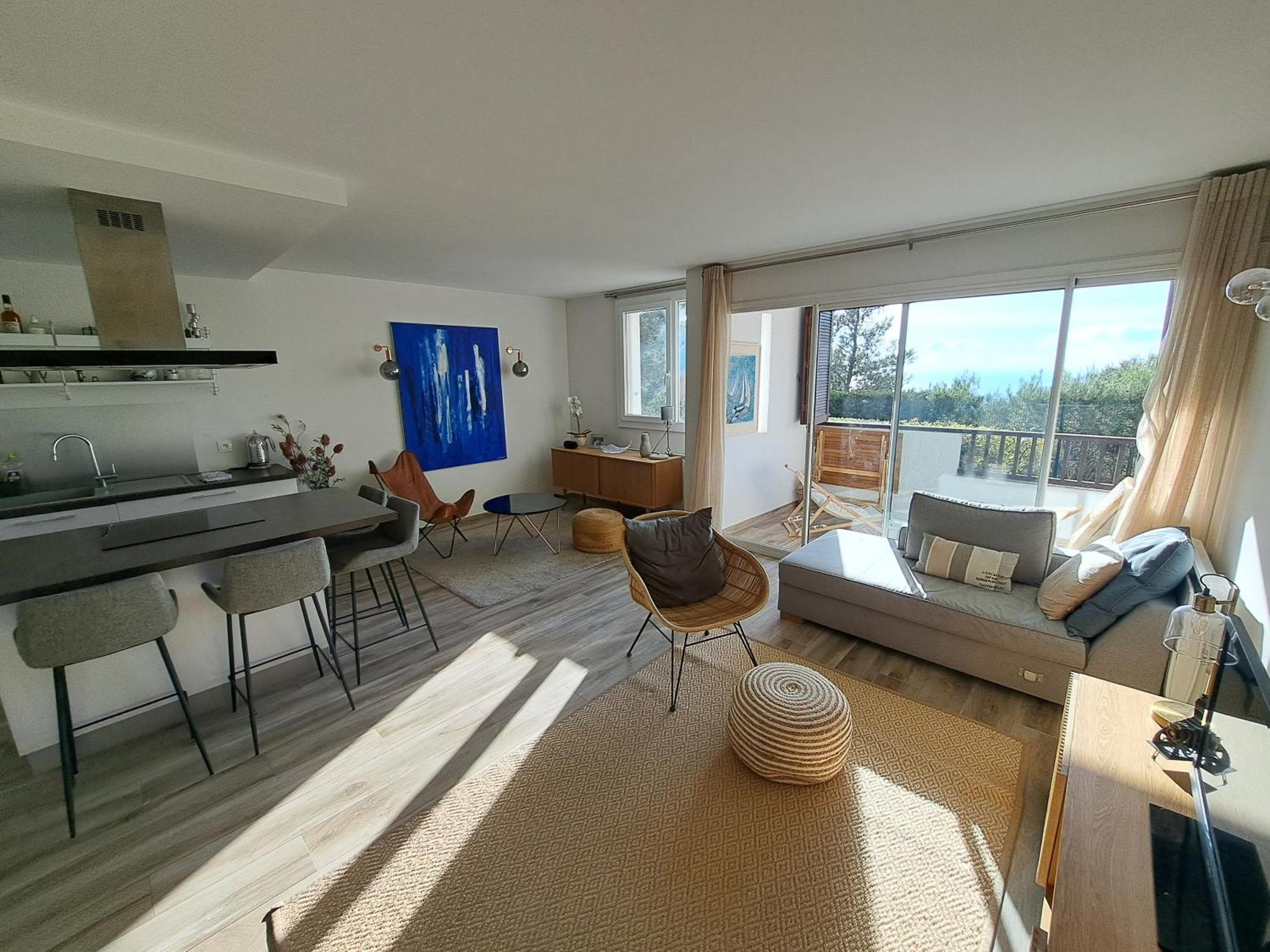 Superbe Appartement Piscine, Tennis, Vue Mer Et Decore Avec Gout Cassis Exterior photo